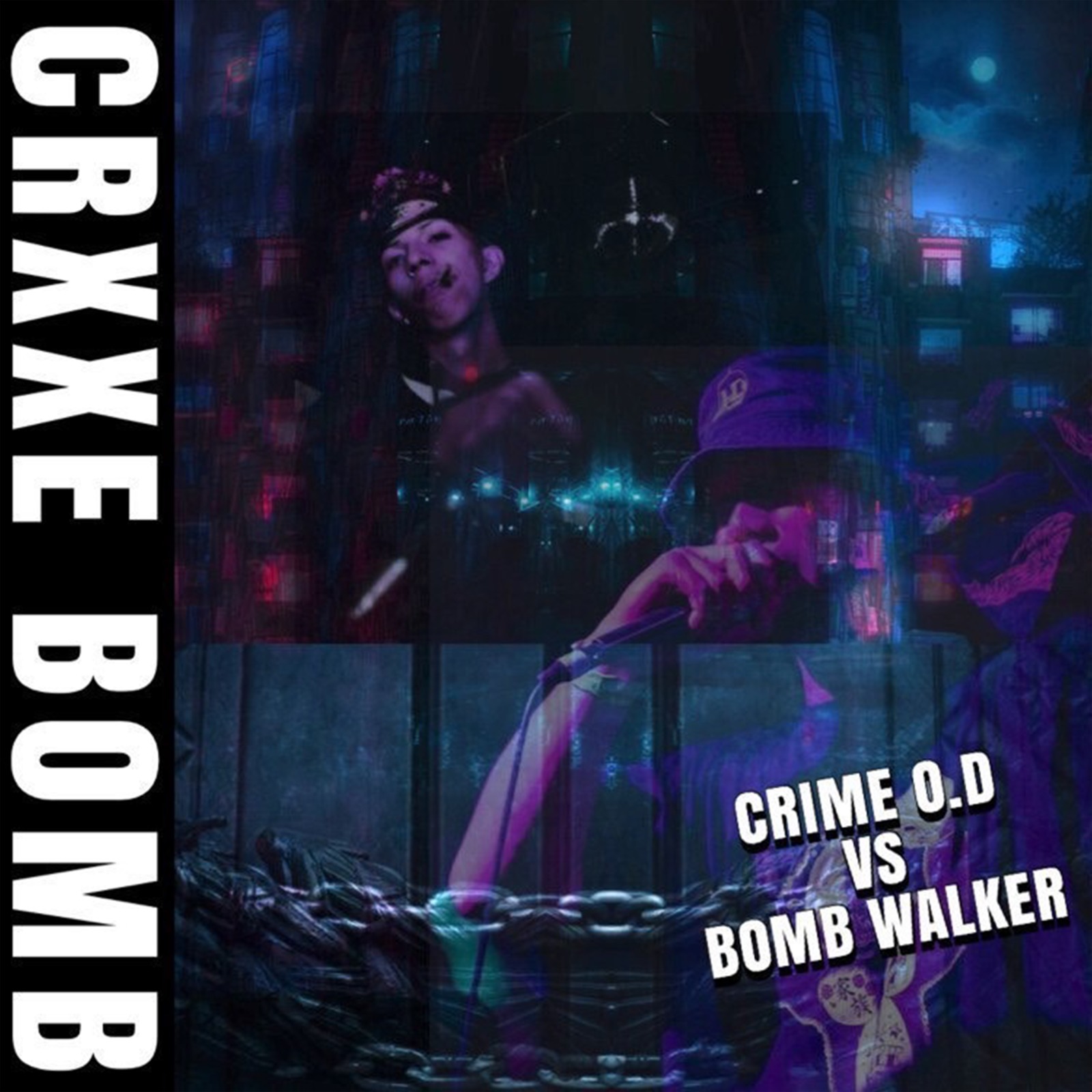 CRIME O.D & BOMBWALKER – 『CRXXE BOMB』をリリース